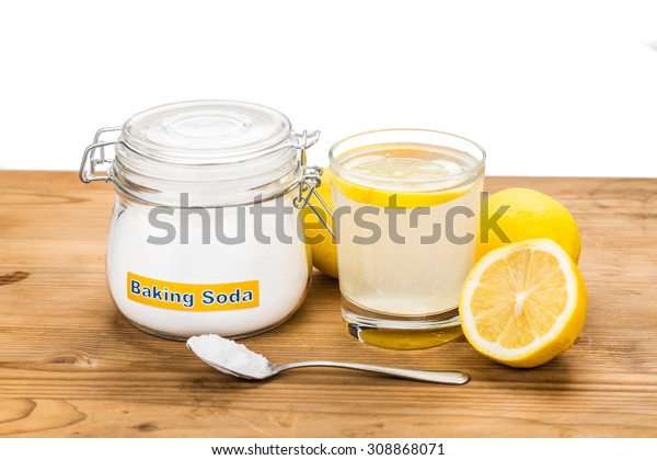 Baking Soda Lemon Juice Glass Multiple Stock Photo Edit Now 308868071