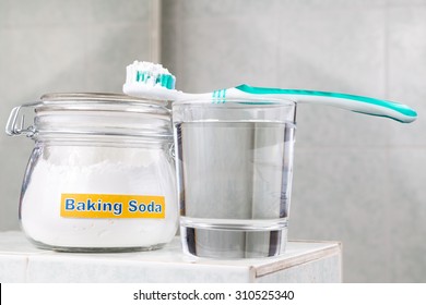 Baking Soda Used To Brighten Teeth And Remove Plague From Gums