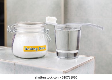 Baking Soda Used To Brighten Teeth And Remove Plague From Gums