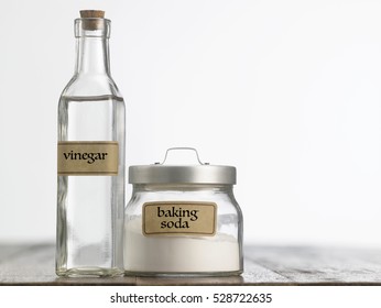 Baking Soda With White Vinegar