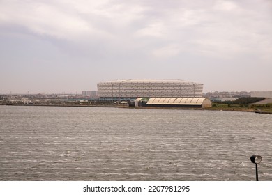 Baku. Azerbaijan. 05.24.2021. The New Olympic Stadium By The Lake.