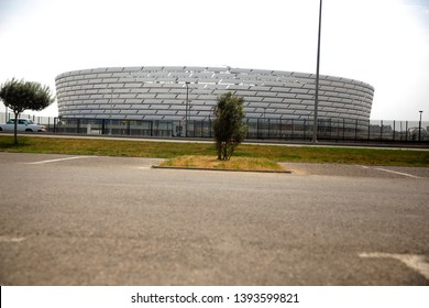 Baku Olympic Stadium Near Boyukshor Lake. 18.04.2019 Baku, Azerbaijan 