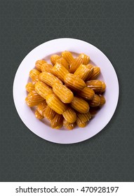 Balah El Sham - Oriental / Arabic Sweets - Desserts Top View