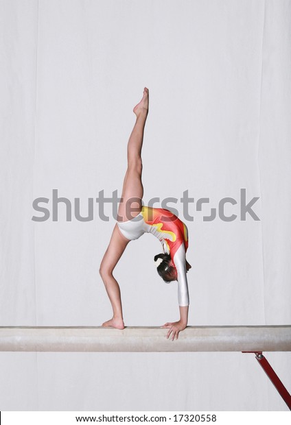 Balance Beam Stock Photo (Edit Now) 17320558