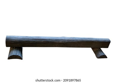 Balance Beam Playground Isolated On White Background