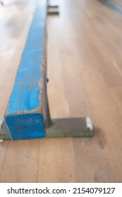 Balance Beam Used By Children In Physical Education Facilities