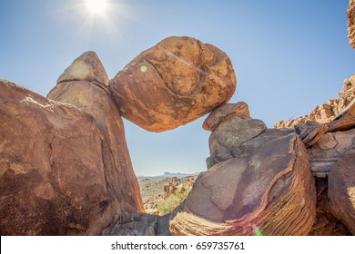 Balanced Rock Big Bend National Park