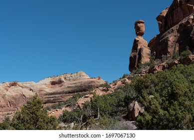 Balanced Rock At Colorado National Monument