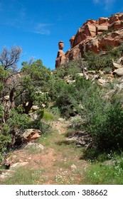 Balanced  Rock In Colorado National Monument