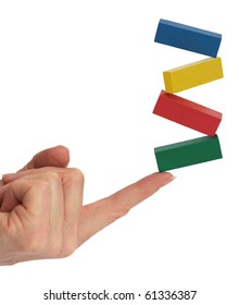 Balancing Blocks On Finger