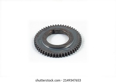 Balancing Shaft Gear isolated on White Background. - Shutterstock ID 2149347653