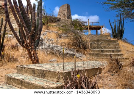                        Balashi Gold Mills Ruins, Aruba        