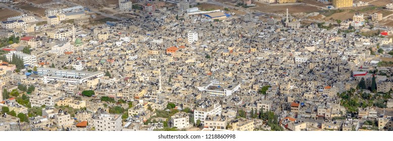 Balata Palestinian Refugee Camp Adjacent To Nablus In The West Bank