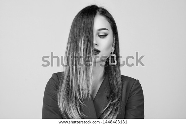 Balayage Hair Color Technique Pretty Woman Stock Photo Edit Now