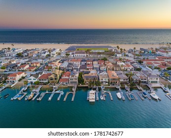 Balboa Peninsula In Orange County Newport Beach California