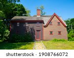 Balch House was build in 1636 by John Balch at 448 Cabot Street in city of Beverly, Massachusetts MA, USA. 