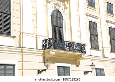 
A Balcony Of A Baroque Palace