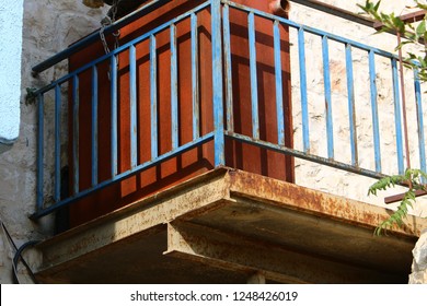 Balcony - railing area - Shutterstock ID 1248426019