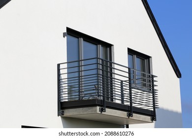 Balcony railing made of stainless steel