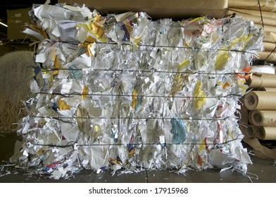 Bale Of Paper For Recycling