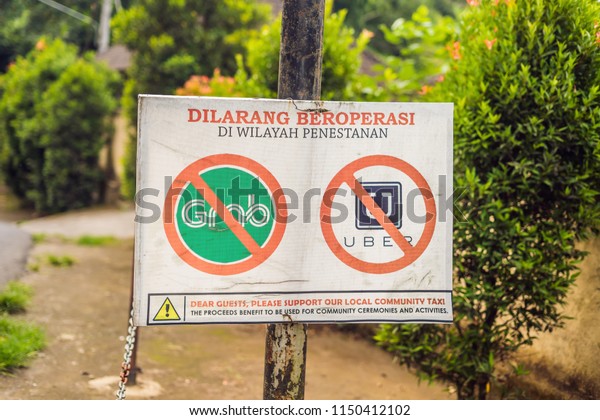 Bali Indonesia 21 May 2018 Protest Stock Photo (Edit Now) 1150412102