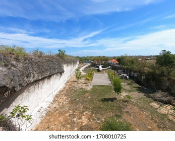 Bali, Indonesia - Circa January 2020: Abandoned Plane Resting In A Quarry In Bali