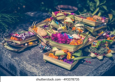 Bali Offerings