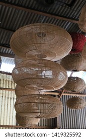 Bali Rattan Lamp Shade Pendant Lights