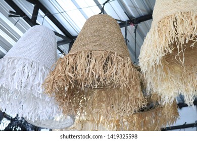 Bali Rattan Lamp Shade Pendant Lights