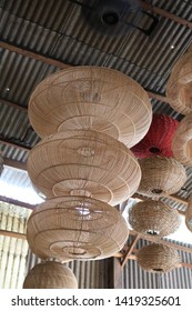 Bali Rattan Lamp Shade Pendant Lights