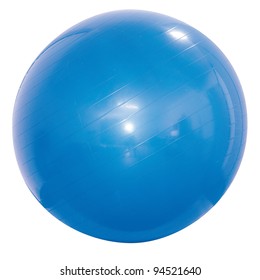 Ball Pilates Blue