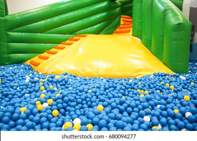 Ball Pit For Kids (selective Focus)