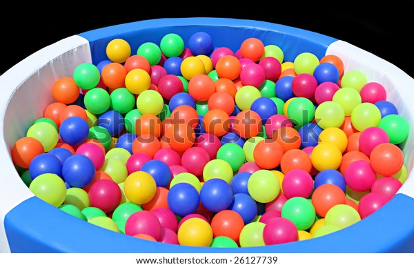 Ball Pit On Beach Playing Around Stock Photo (Edit Now) 26127739