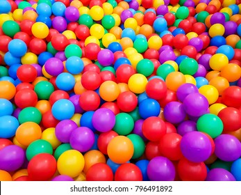 Ball Pit Or Ball Pond Or Ball Pool In Toyhouse