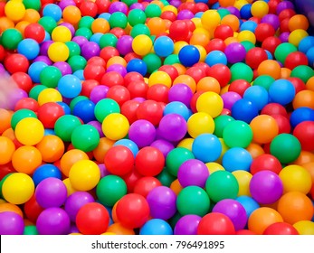 Ball Pit Or Ball Pond Or Ball Pool In Toyhouse