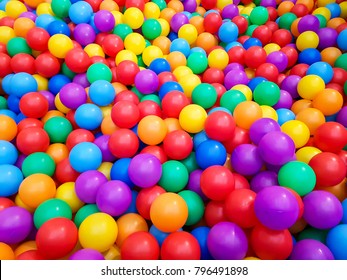 Ball Pit Or Ball Pond Or Ball Pool In Toyhouse