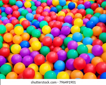 Ball Pit Or Ball Pond Or Ball Pool In Toyhouse