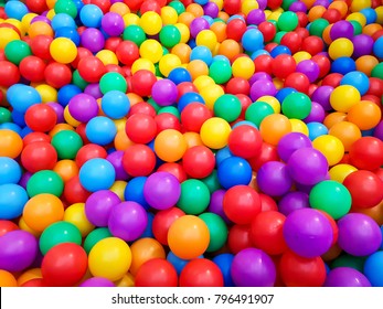 Ball Pit Or Ball Pond Or Ball Pool In Toyhouse