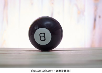 The Ball Of Predictions Figure Eight On A Light Background