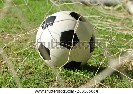 Similar – Soccer ball Joy Playing