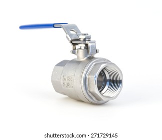 Ball valve front view