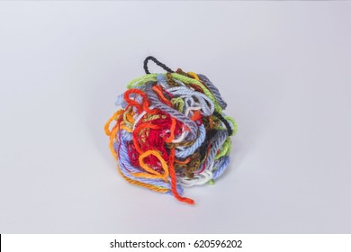 Ball Of Yarn And Threads