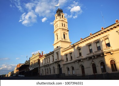 Ballarat (Australia), January 2018 - Antique Palaces In Lydiard Street Of Victorian Gold Rush Period, In Ballarat Central