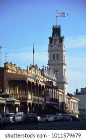 Ballarat (Australia), January 2018 - Antique Palaces In Lydiard Street Of Victorian Gold Rush Period, In Ballarat Central