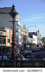 Ballarat (Australia), January 2018 - Antique Palaces In Lydiard Street Of Victorian Gold Rush Period, In Ballarat Central