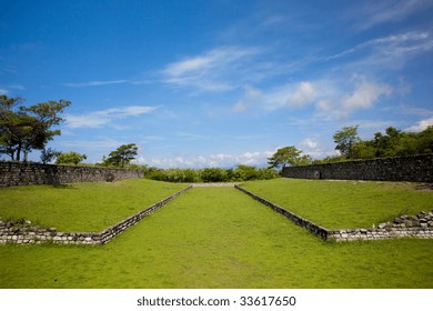 Ballcourt In Xochicalco.