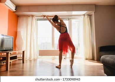 Ballet Dance Performance At Home Virus Isolation