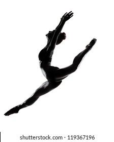 ballet dancer in black body paint series isolated on white background expressive artistic dance concept
