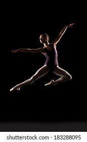 ballet dancer in black