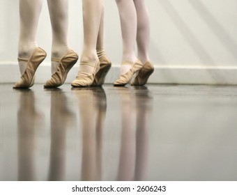 Ballet Dancer Feet - Soft And Elegant